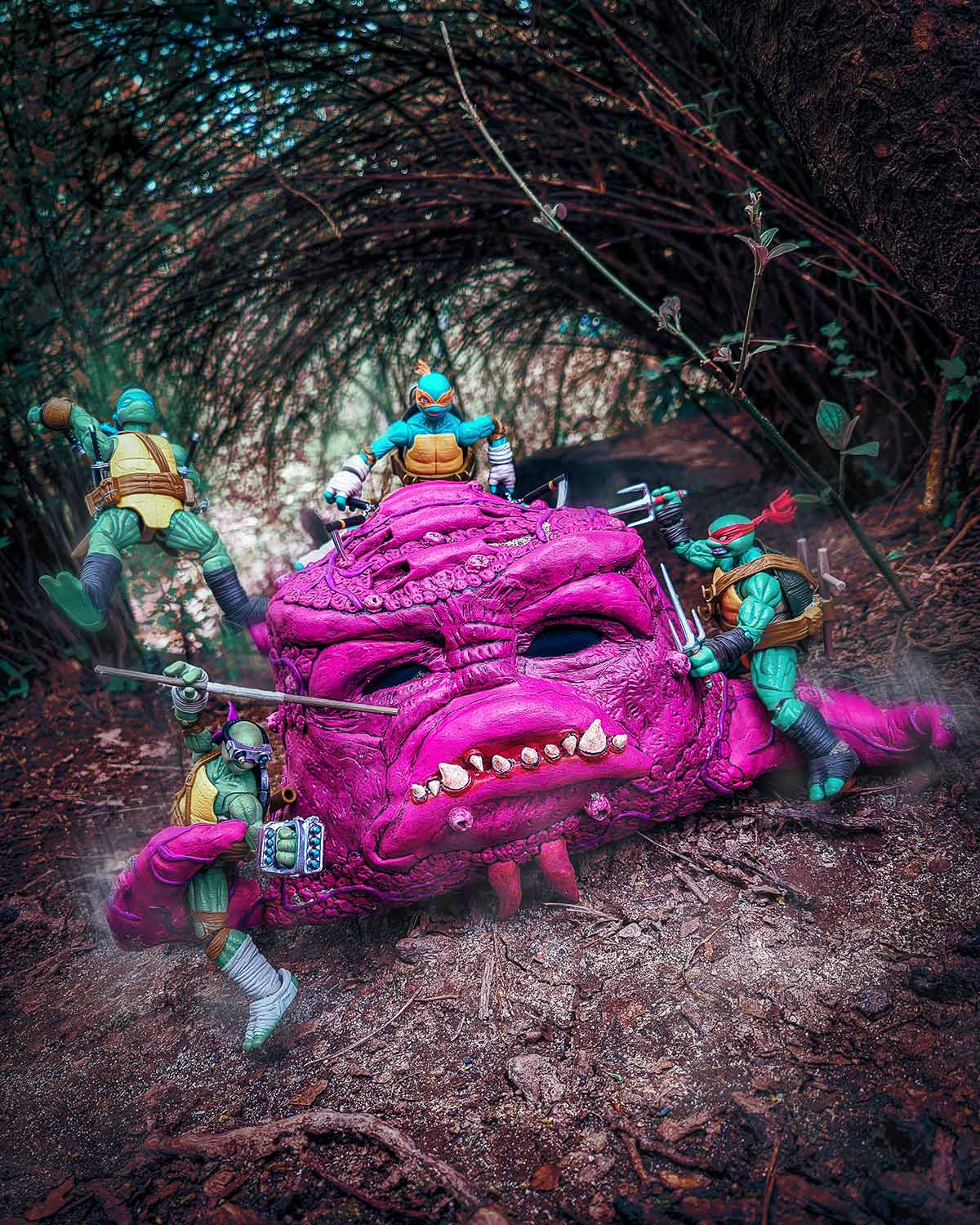 Krang Portrait als Titelbild des Props